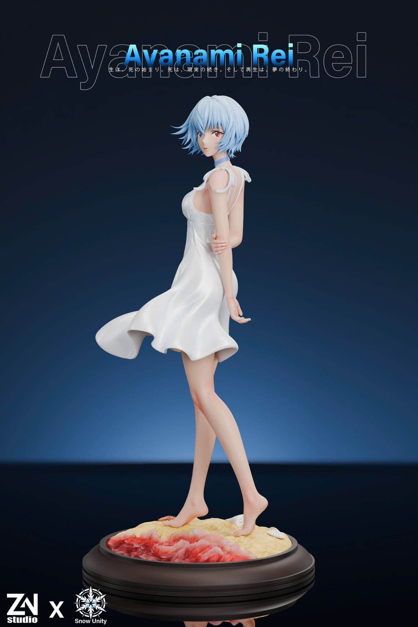  Rei Ayanami - Evangelion - Snow unity Studio×ZN Studio 