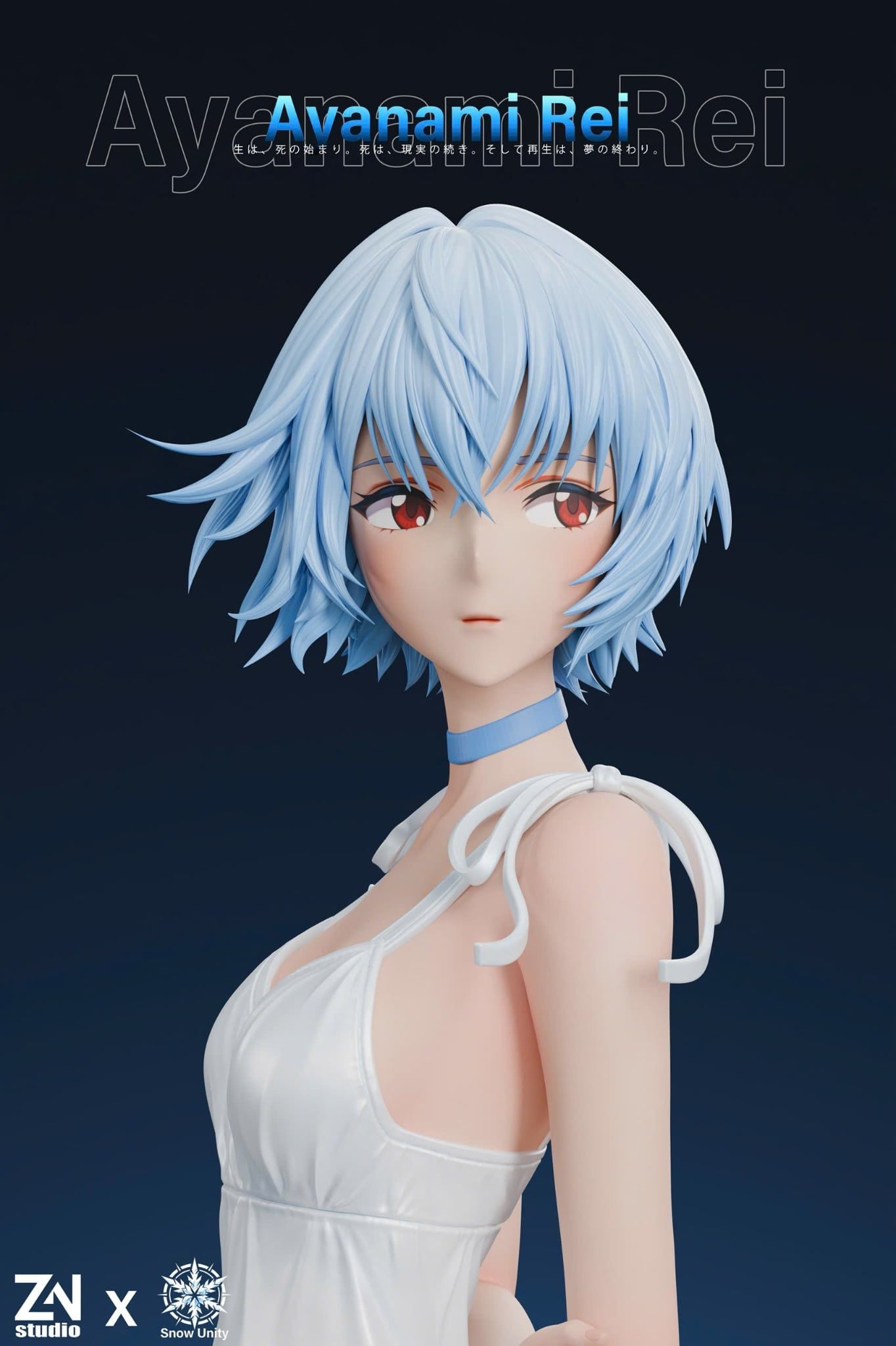  Rei Ayanami - Evangelion - Snow unity Studio×ZN Studio 