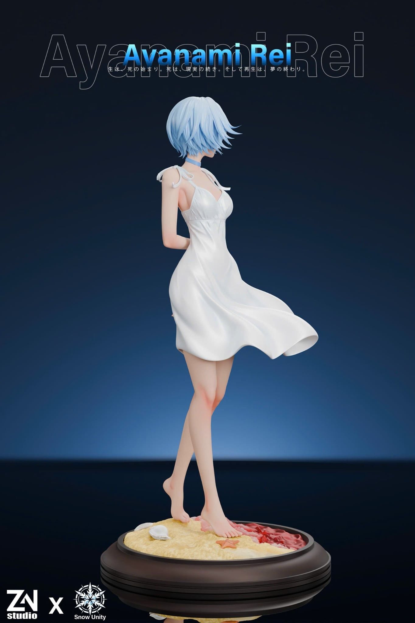  Rei Ayanami - Evangelion - Snow unity Studio×ZN Studio 