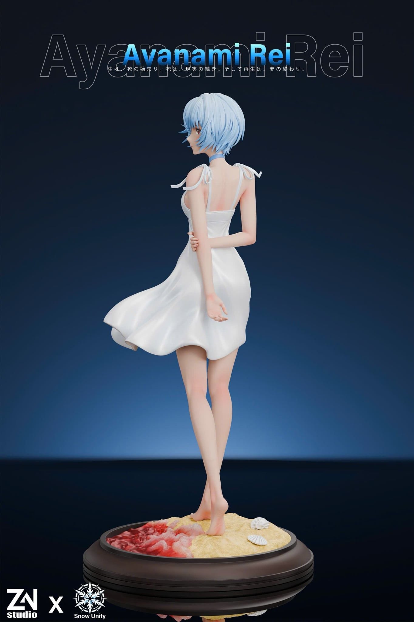  Rei Ayanami - Evangelion - Snow unity Studio×ZN Studio 