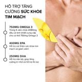  Dầu cá Omega 3 Pháp Arkopharma hỗ trợ tim mạch, não bộ, thị lực, bổ sung DHA EPA-TPBVSK ARKOGELULES OMEGA 3 (60v) 