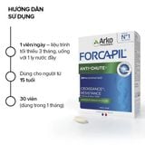  Viên uống mọc tóc, giảm rụng tóc Biotin Pháp Arkopharma dưỡng nang tóc, tóc chắc khoẻ-TPBVSK Forcapil Antichute 30v 