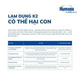  Humana Benelife Vitamin D 1000 IU – Bổ Sung Vitamin D3 Cho Xương Chắc Khỏe, Tăng Miễn Dịch, Ngừa Còi Xương Cho Bé 