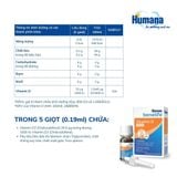  Humana Benelife Vitamin D 1000 IU – Bổ Sung Vitamin D3 Cho Xương Chắc Khỏe, Tăng Miễn Dịch, Ngừa Còi Xương Cho Bé 