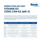  Humana Benelife Vitamin D 1000 IU – Bổ Sung Vitamin D3 Cho Xương Chắc Khỏe, Tăng Miễn Dịch, Ngừa Còi Xương Cho Bé 