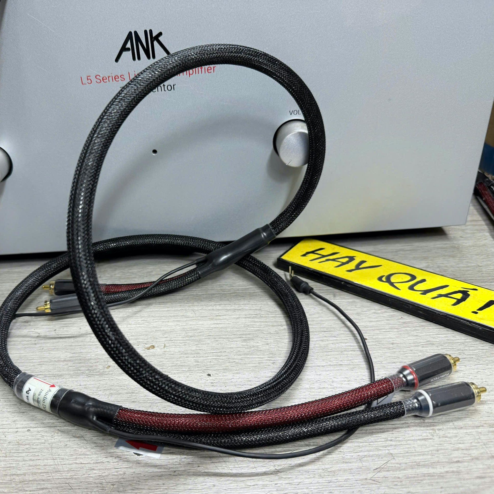 T11-11A Dây tín hiệu Phono lõi bạc nguyên chất - Gia công theo yêu cầu