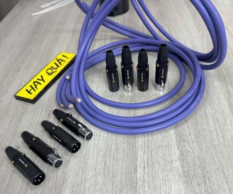  T2-09B4​ Dây tín hiệu FA-αS22 - Hoàn thiện các loại jack Furutech XLR - FA alpha S22 