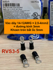 T6-10C (10 cái) Đầu cos dây - KST Đen RVS3-5 SV 3-5