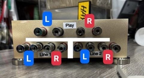  T8-06D​ Hộp chuyển loa - chuyển âm ly AUDIOPHILE 