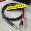 T11-15A1​ Dây tín hiệu Furutech SA-22 chuyển jack 6.3mm sang 2 đầu RCA đực