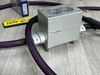 T14-01C Mặt đế nhôm ổ cắm điện anode dày 40mm có rãnh bọng
