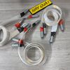 T11-03B​ Dây tín hiệu lụa 2XL - Flat Wire - Silver Plated Teflon Wire - Ultra flat speaker cable