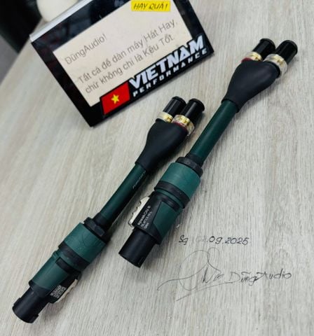  T6-21E2 Adaptor - Jack speakON ra lỗ cắm bắp chuối hoặc siết được càng cua 