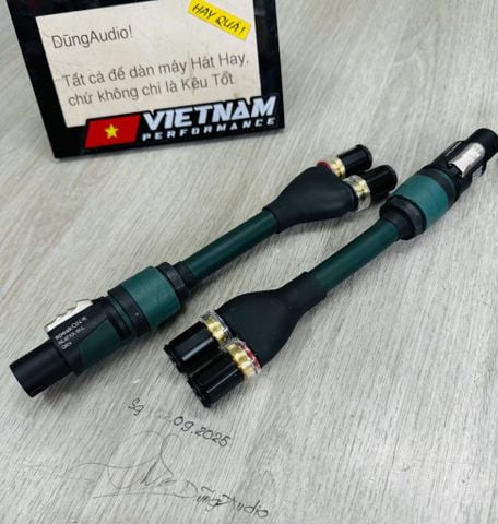  T6-21E2 Adaptor - Jack speakON ra lỗ cắm bắp chuối hoặc siết được càng cua 