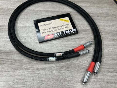  T11-02C Dây tín hiệu đồng Litz 99.9% pure cooper - LITZ RCA Cable 