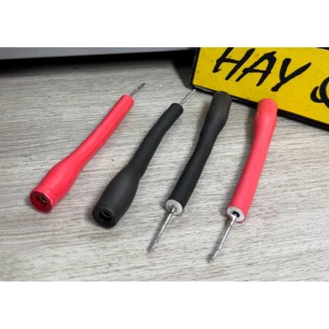  T6-21D​ Adaptor jack mỏ giun mềm ra lỗ cắm bắp chuối 