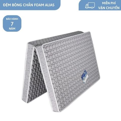 Đệm bông ép  ALIAS ELAN vỏ áo gấm chần foam