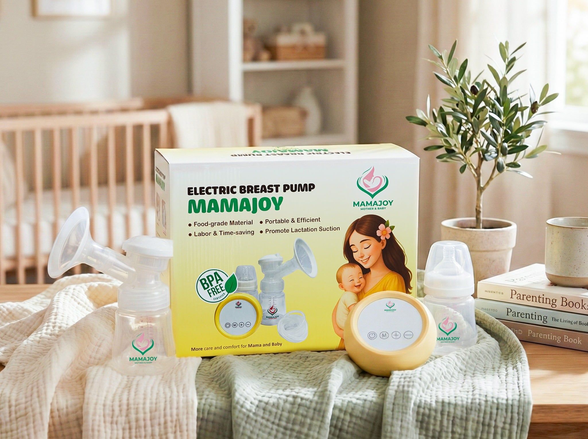  MÁY HÚT SỮA ĐIỆN ĐÔI MAMAJOY (Electric Breast Pump) 