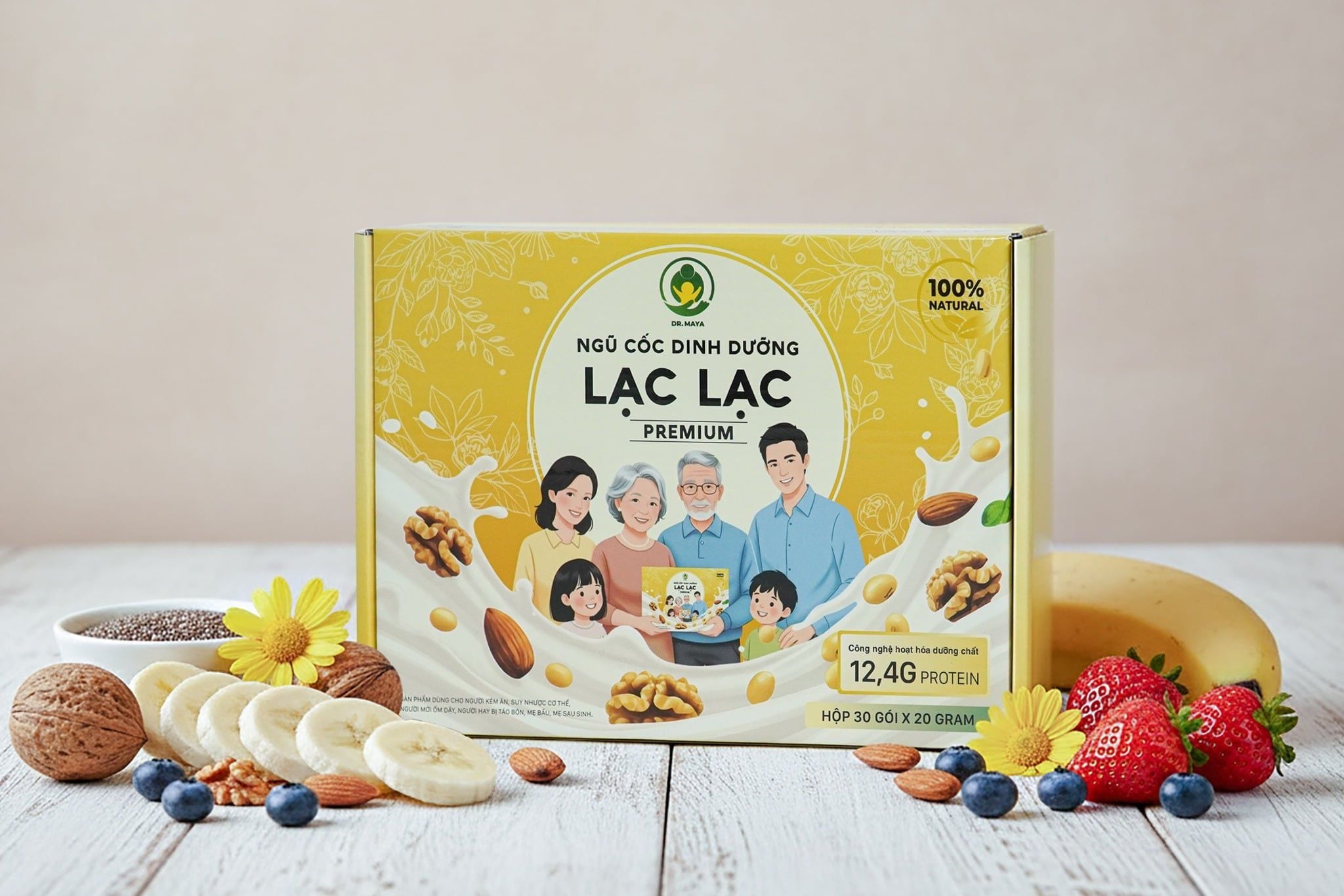  Ngũ Cốc Dinh Dưỡng Lạc Lạc Premium 