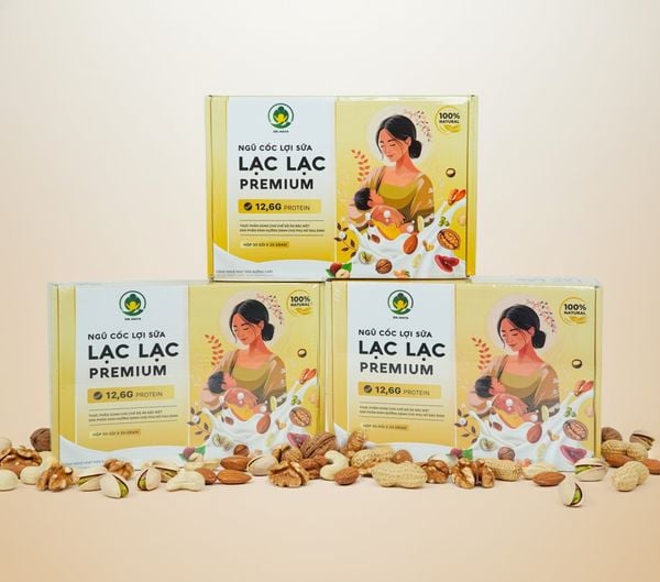  Ngũ Cốc Lợi Sữa Lạc Lạc Premium 