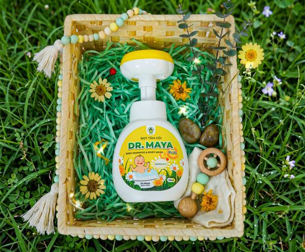  Bọt Tắm Gội Dr.Maya Plus 