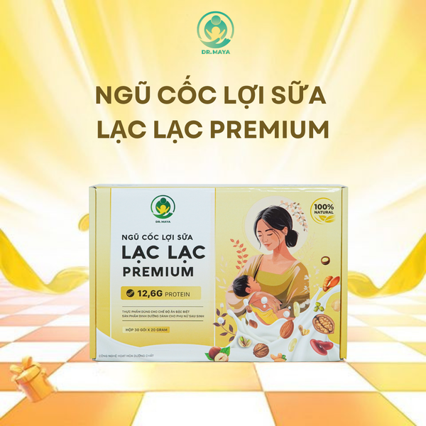  Ngũ Cốc Lợi Sữa Lạc Lạc Premium 