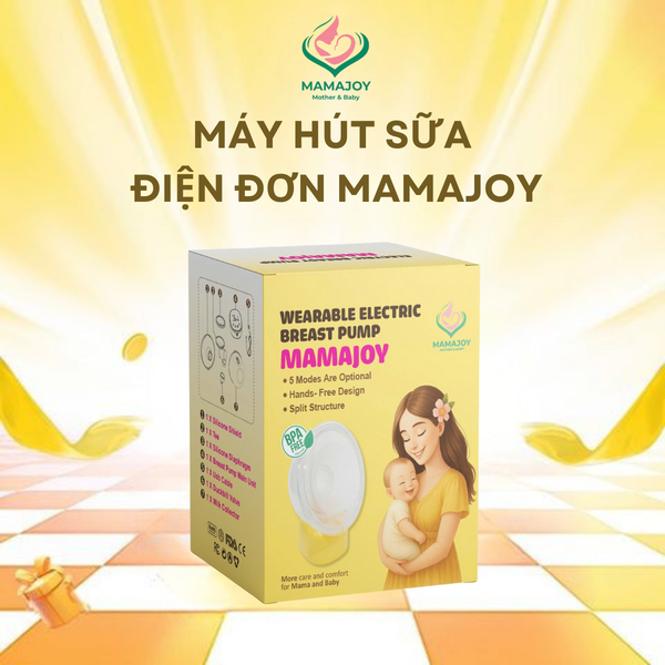  MÁY HÚT SỮA ĐIỆN ĐƠN MAMAJOY (Wearable Electric Breast Pump) 