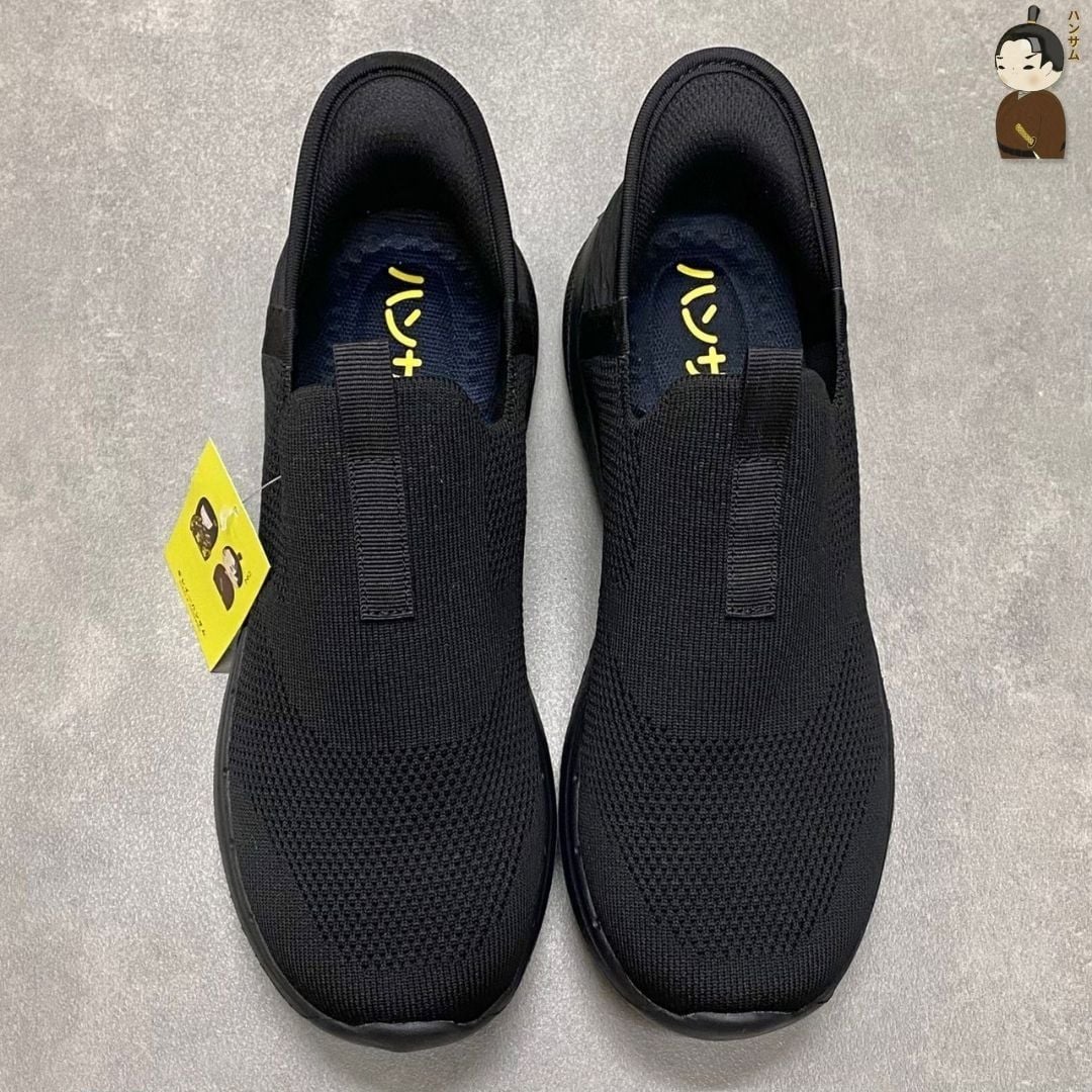  Hansamu Nin - Walk Sneakers BG12 All Black 