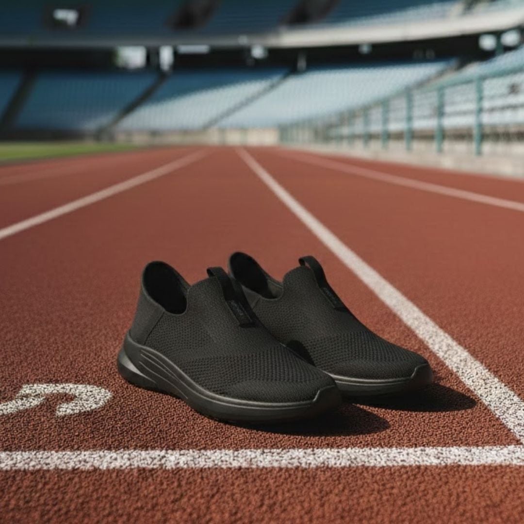  Hansamu Nin - Walk Sneakers BG12 All Black 