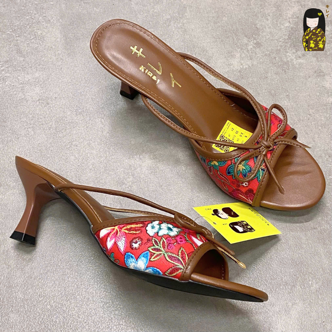  Kirei Biteki - Office Kitten Heel HH15 Red 