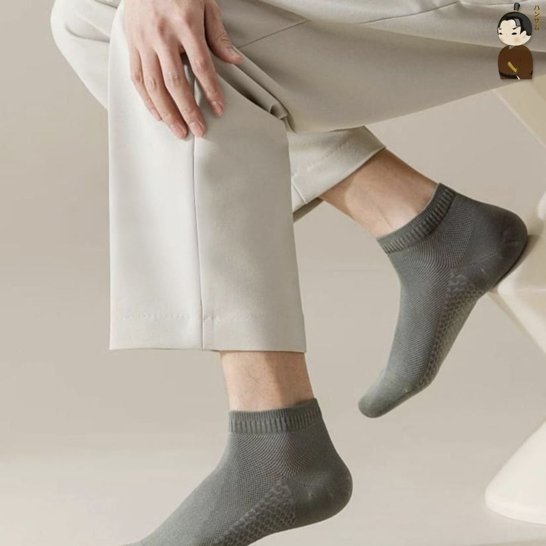  Hansamu Shinobi - Daily Sock BG14 Iron Gray 