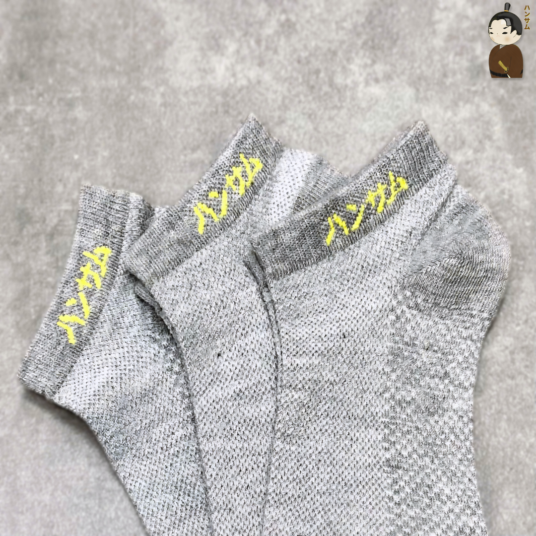  Hansamu Shinobi - Daily Sock VNS01 L.Grey 