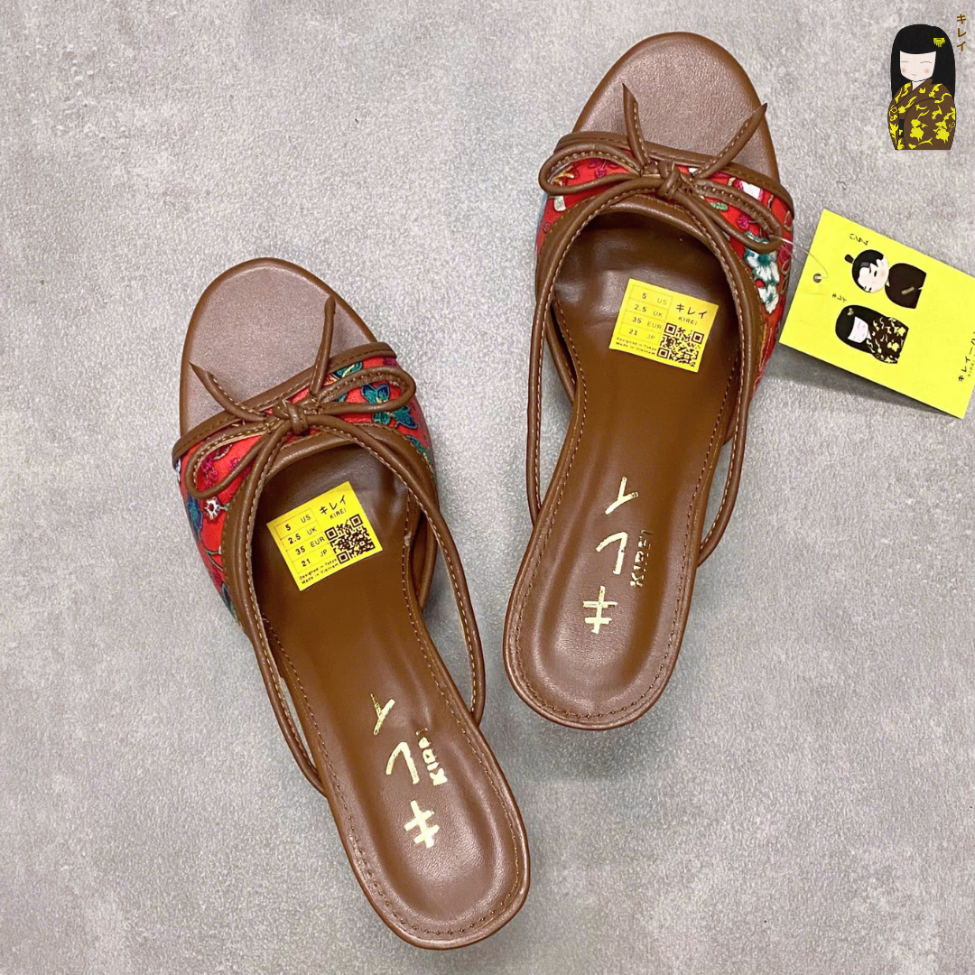 Kirei Biteki - Office Kitten Heel HH15 Red 