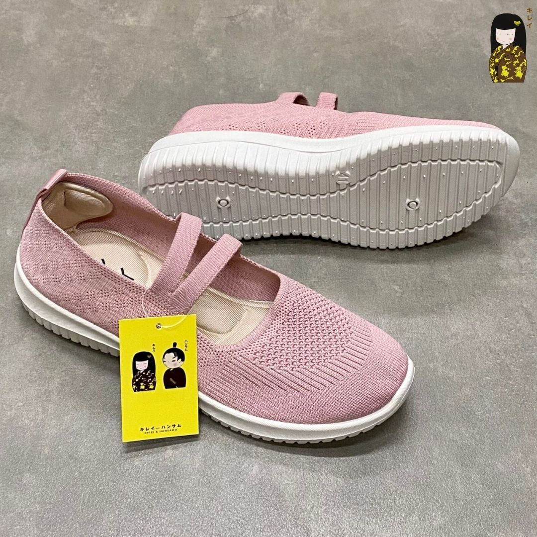  Kirei Nintai - Walk Slip-On BG1 Pink 