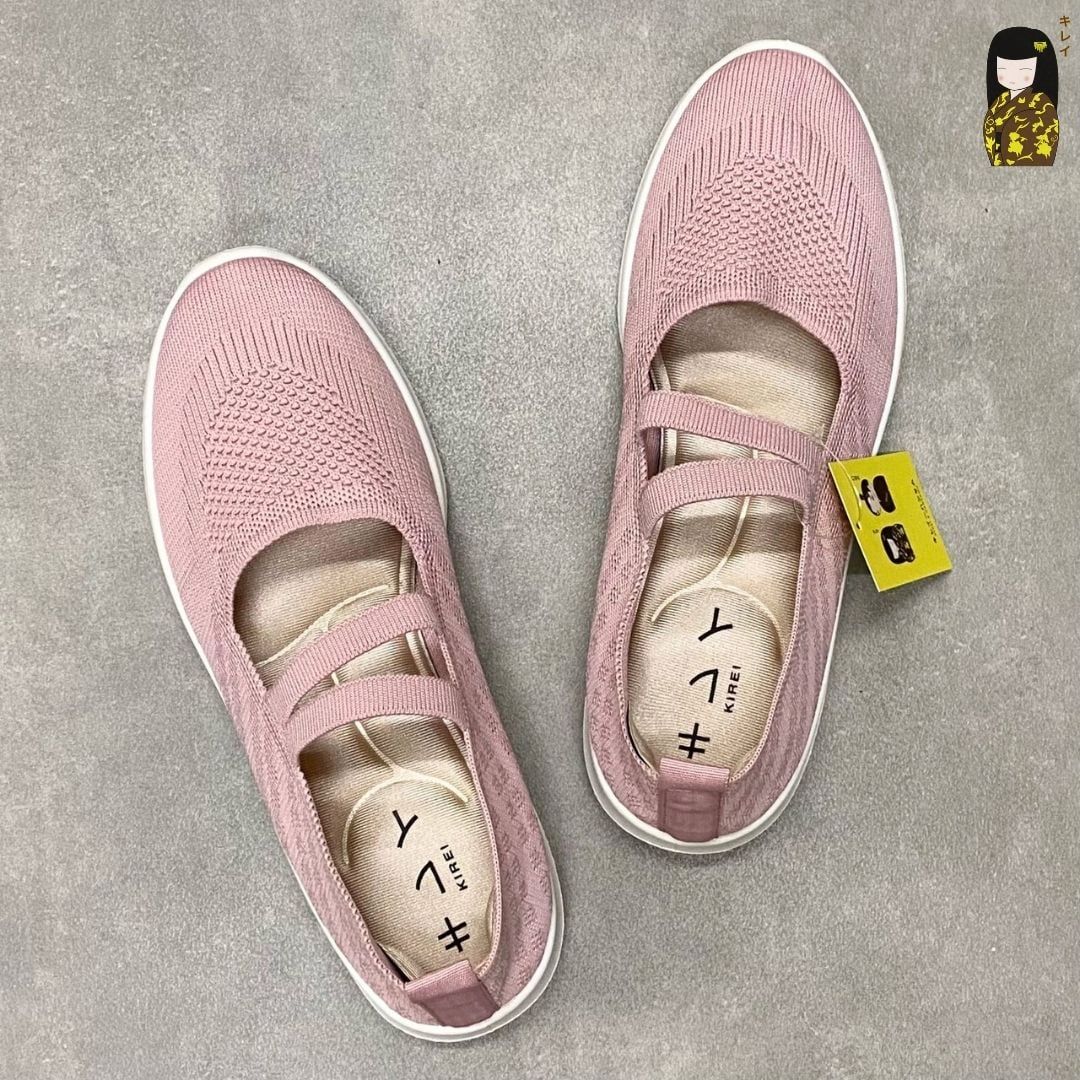  Kirei Nintai - Walk Slip-On BG1 Pink 