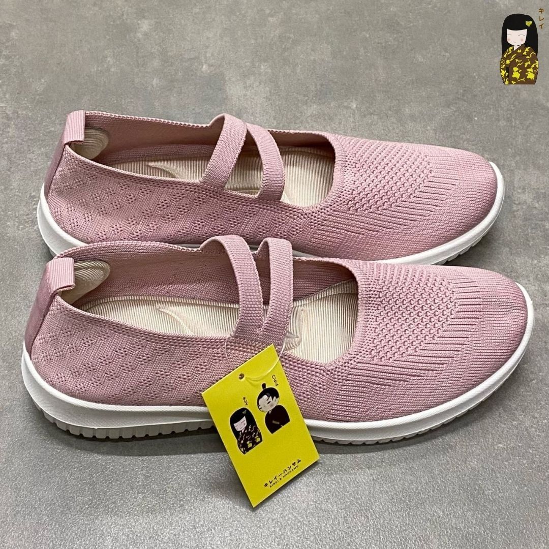 Kirei Nintai - Walk Slip-On BG1 Pink 