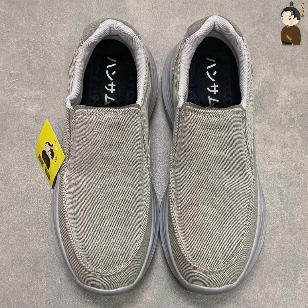  Hansamu Nin - Walk Slip-On BG09 Light Grey 