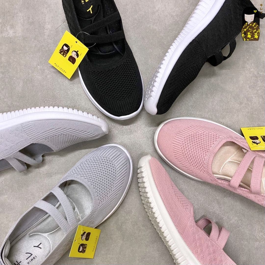  Kirei Nintai - Walk Slip-On BG1 Pink 