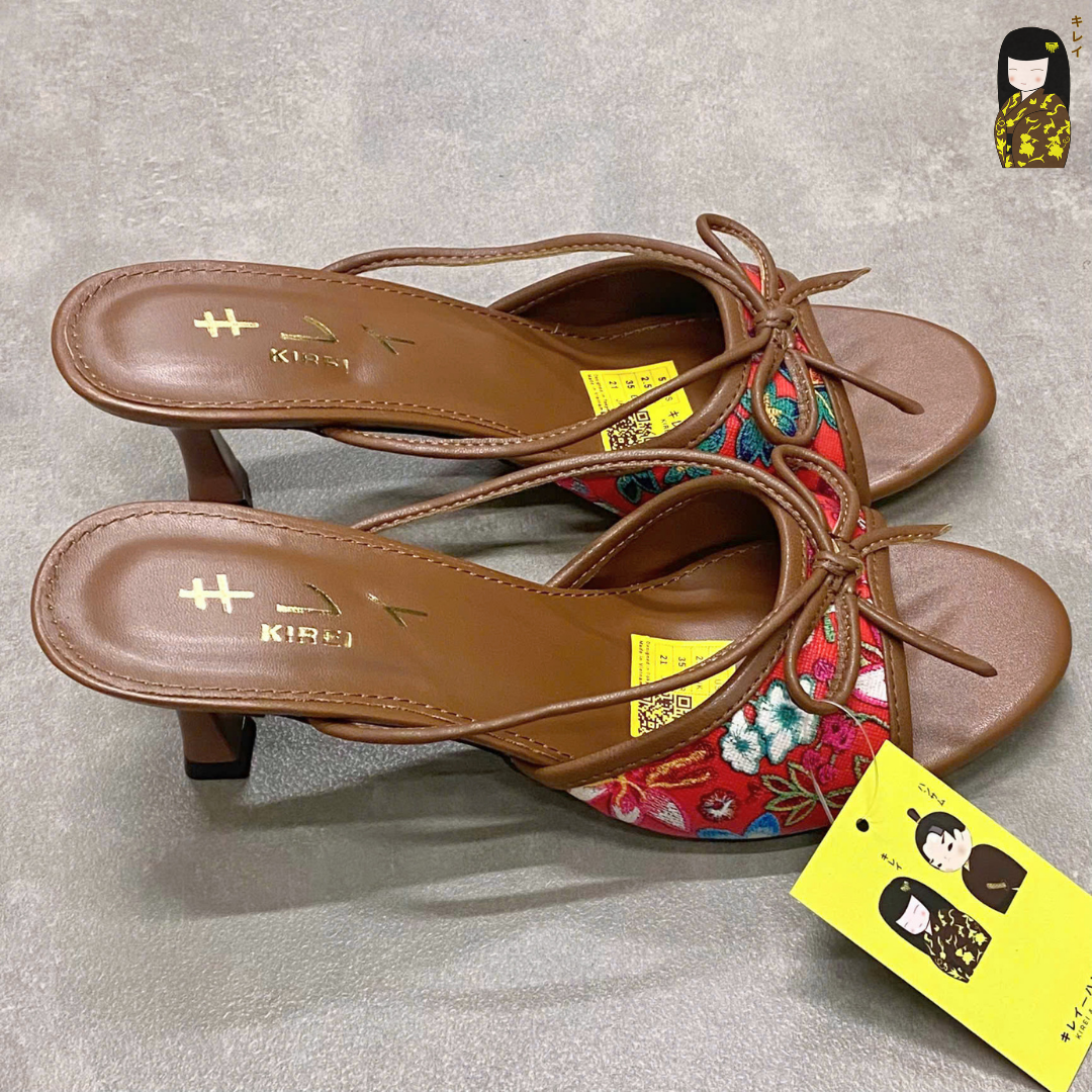  Kirei Biteki - Office Kitten Heel HH15 Red 