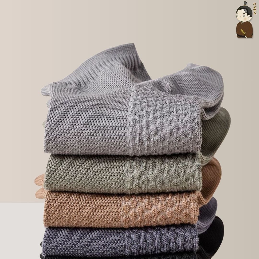  Hansamu Shinobi - Daily Sock BG14 Iron Gray 