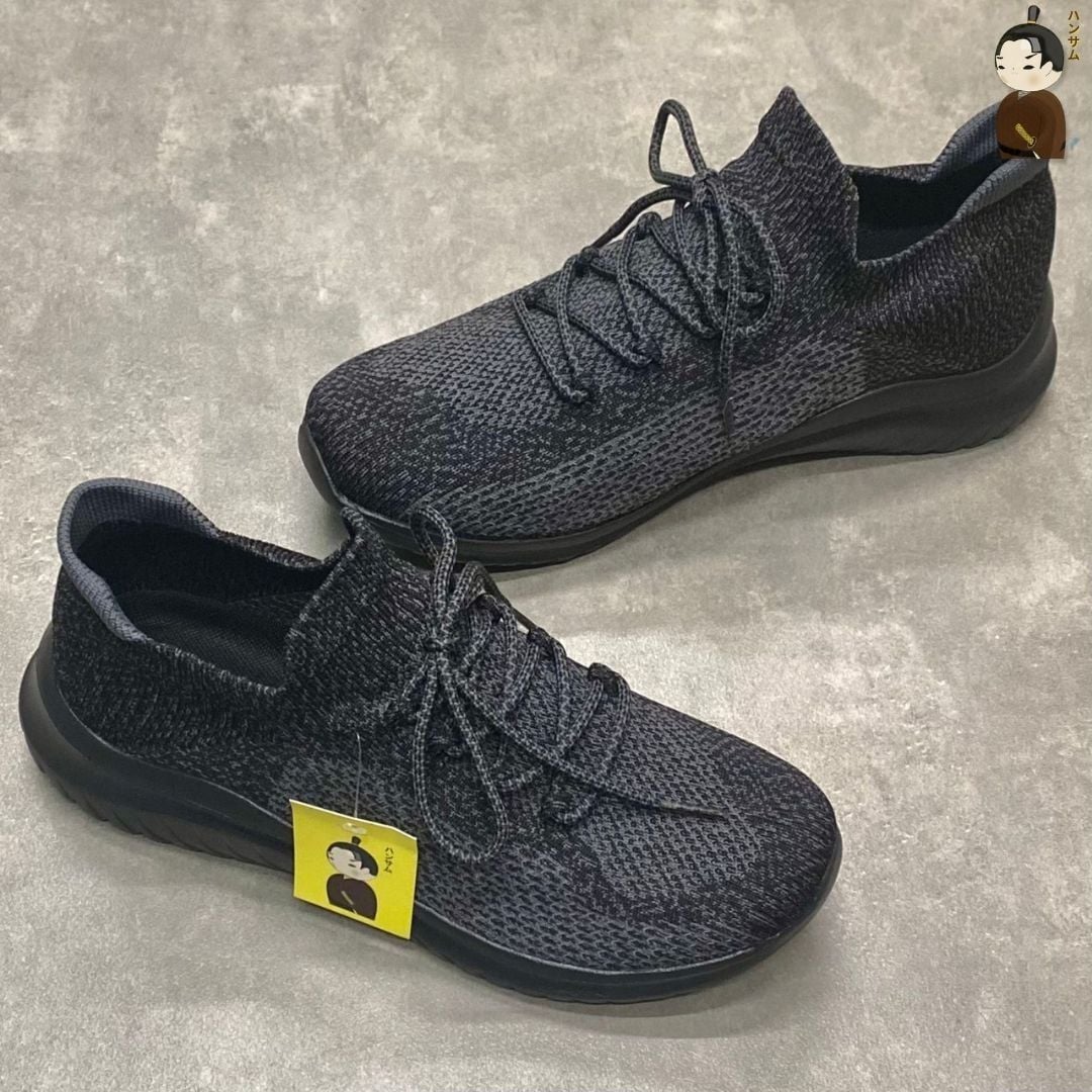  Hansamu Nin - Walk Sneakers BG04 D.Grey 