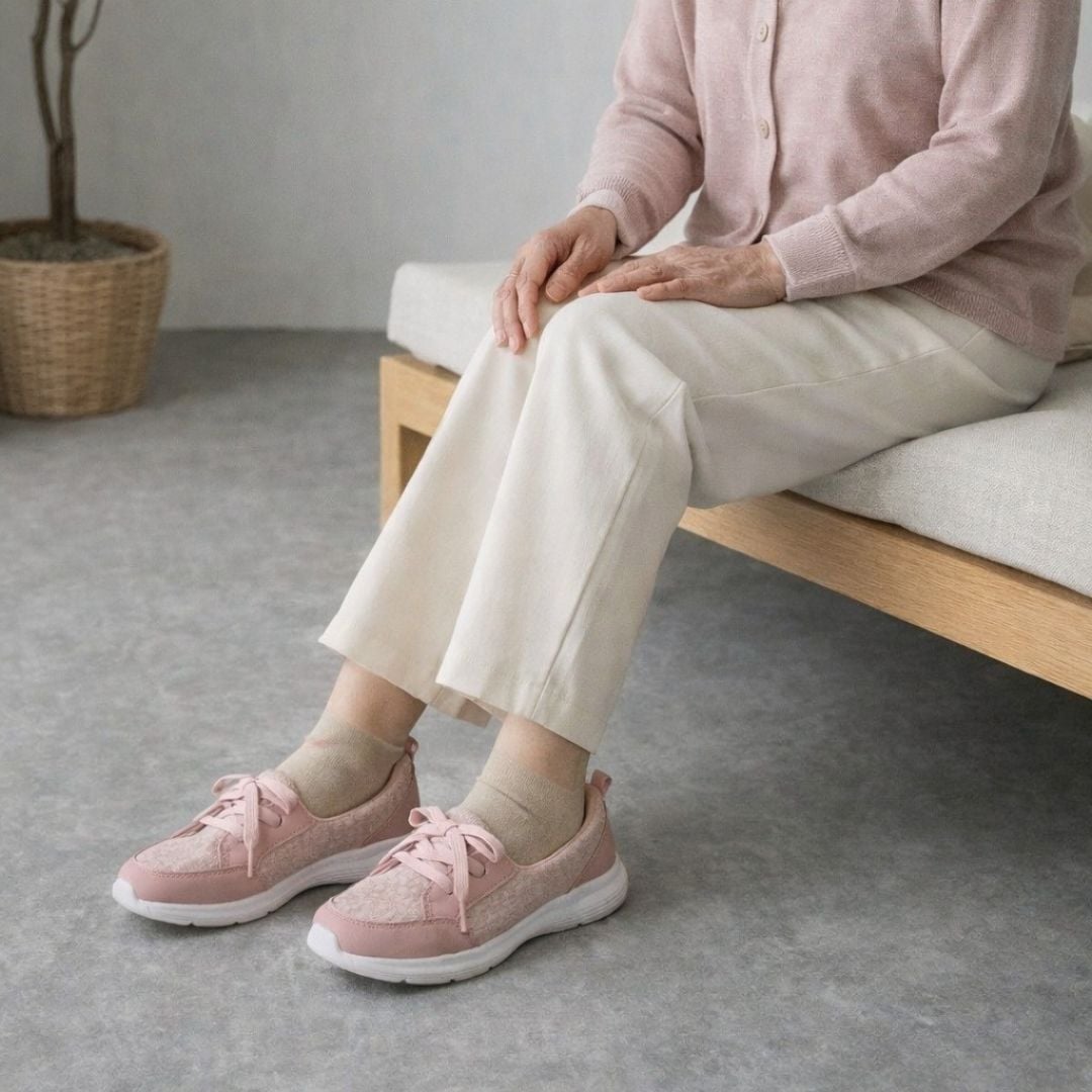  Kirei Hime - Walk Sneakers BG07 Pink - Giày Thể Thao Nữ Phong Cách Nhật - Đế Phylon siêu nhẹ 