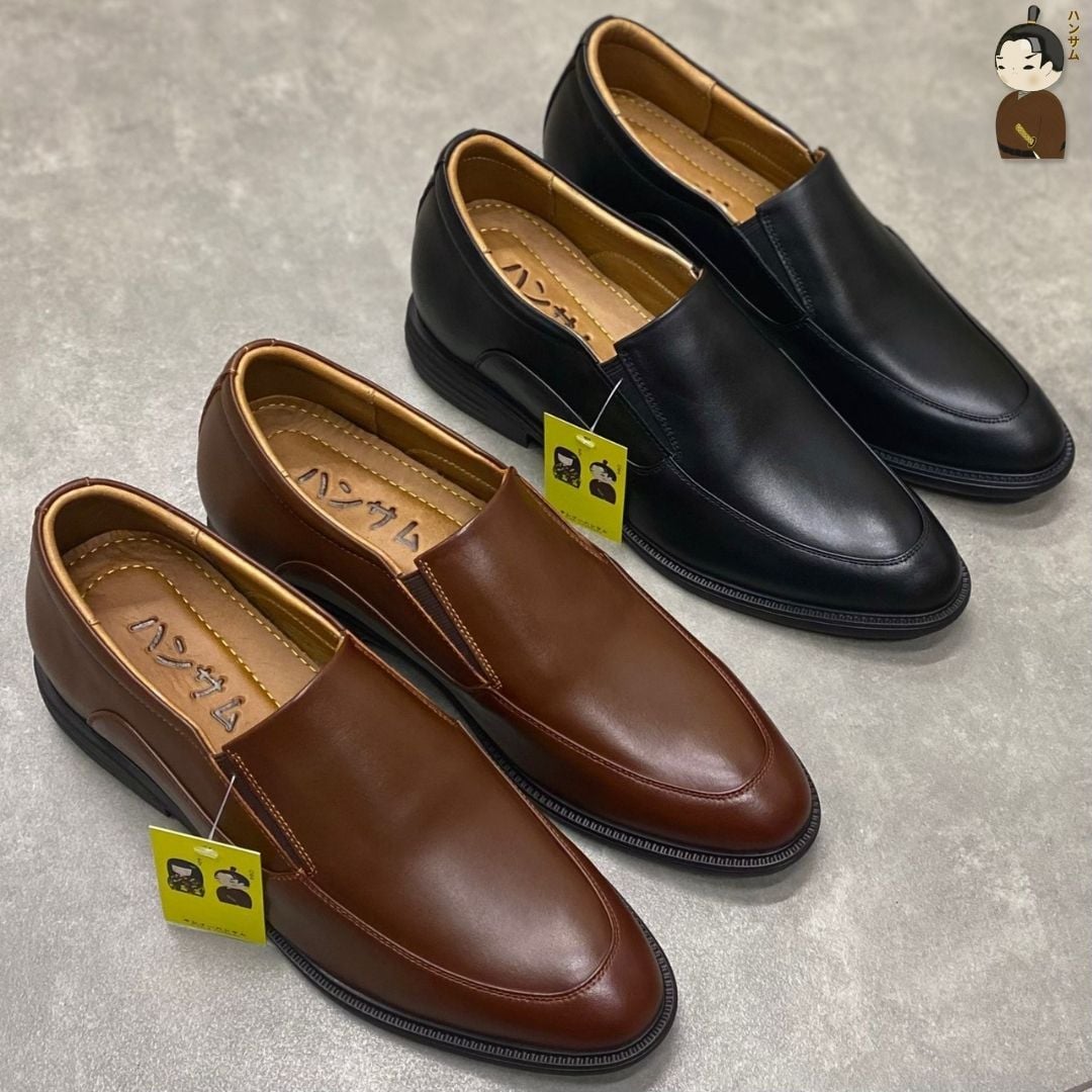  Hansamu Shin - 6cm Elevator Loafers DGD17 Brown 
