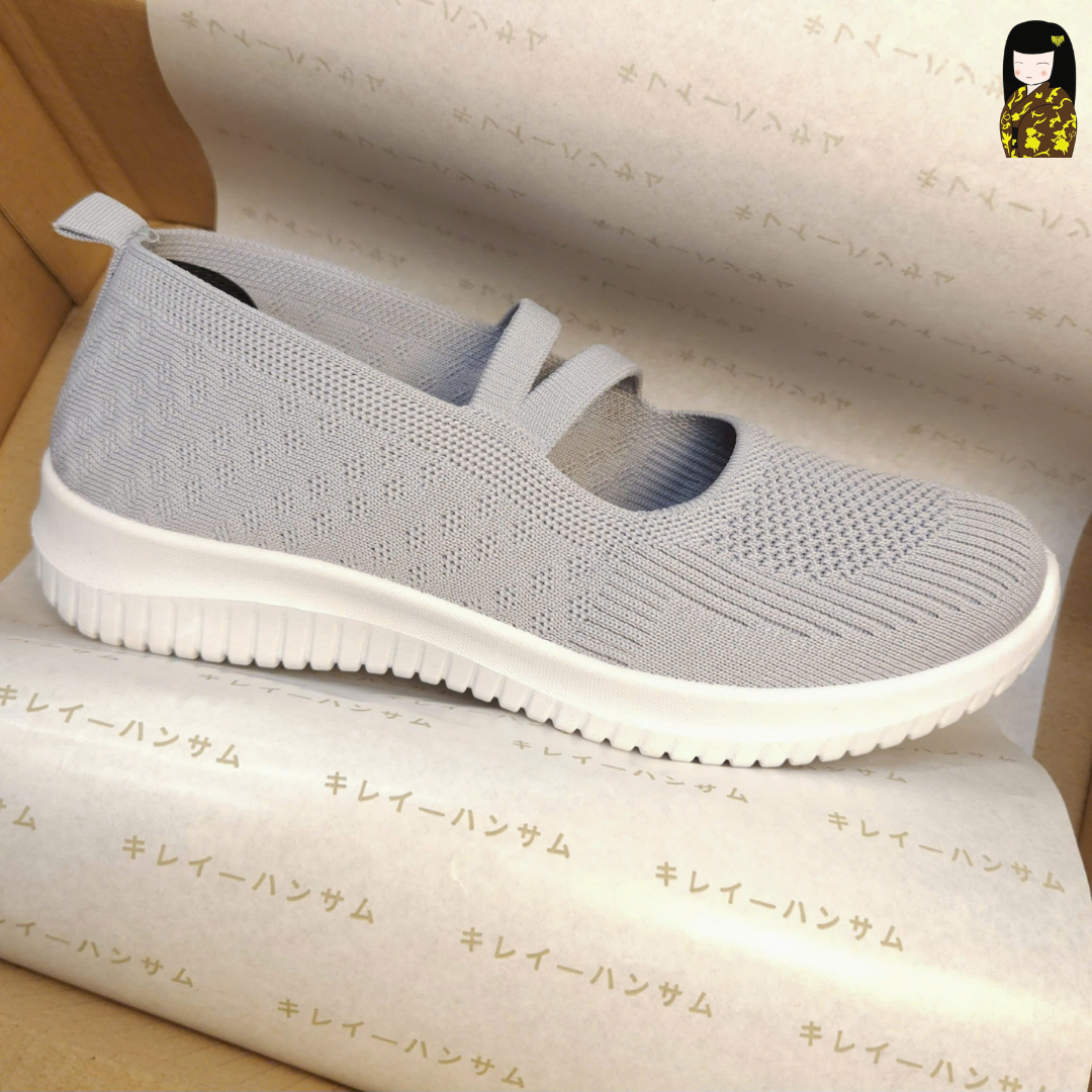  Kirei Nintai - Walk Slip-On BG1 Grey 