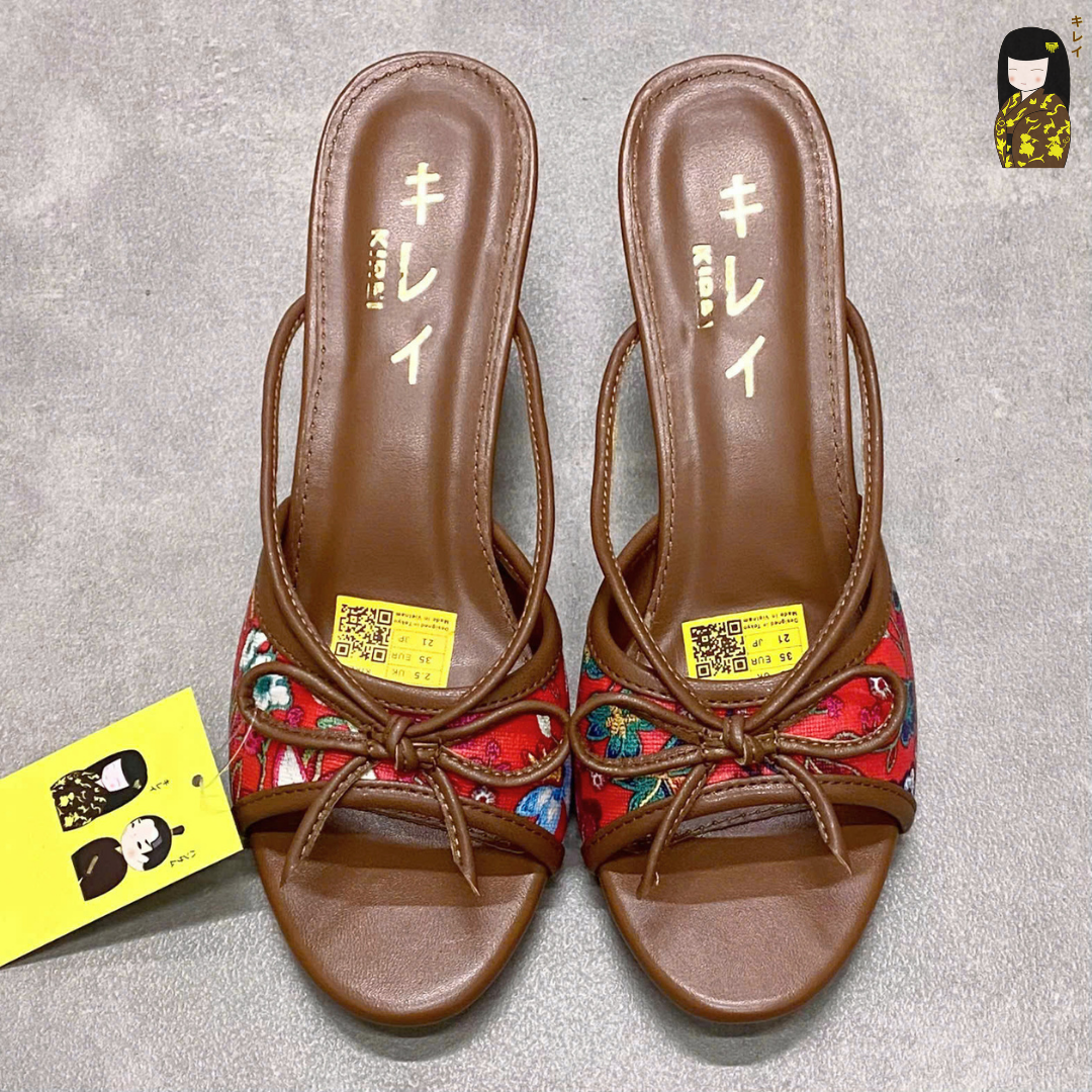  Kirei Biteki - Office Kitten Heel HH15 Red 