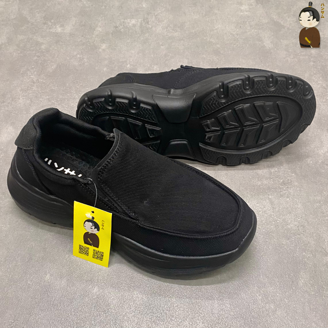  Hansamu Nin - Walk Slip-On BG09 Black 
