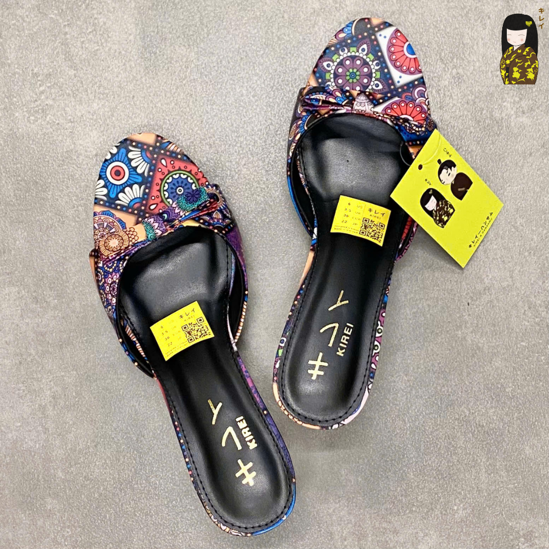  Kirei Biteki Boho - Office Kitten Heel HH16 Midnight 