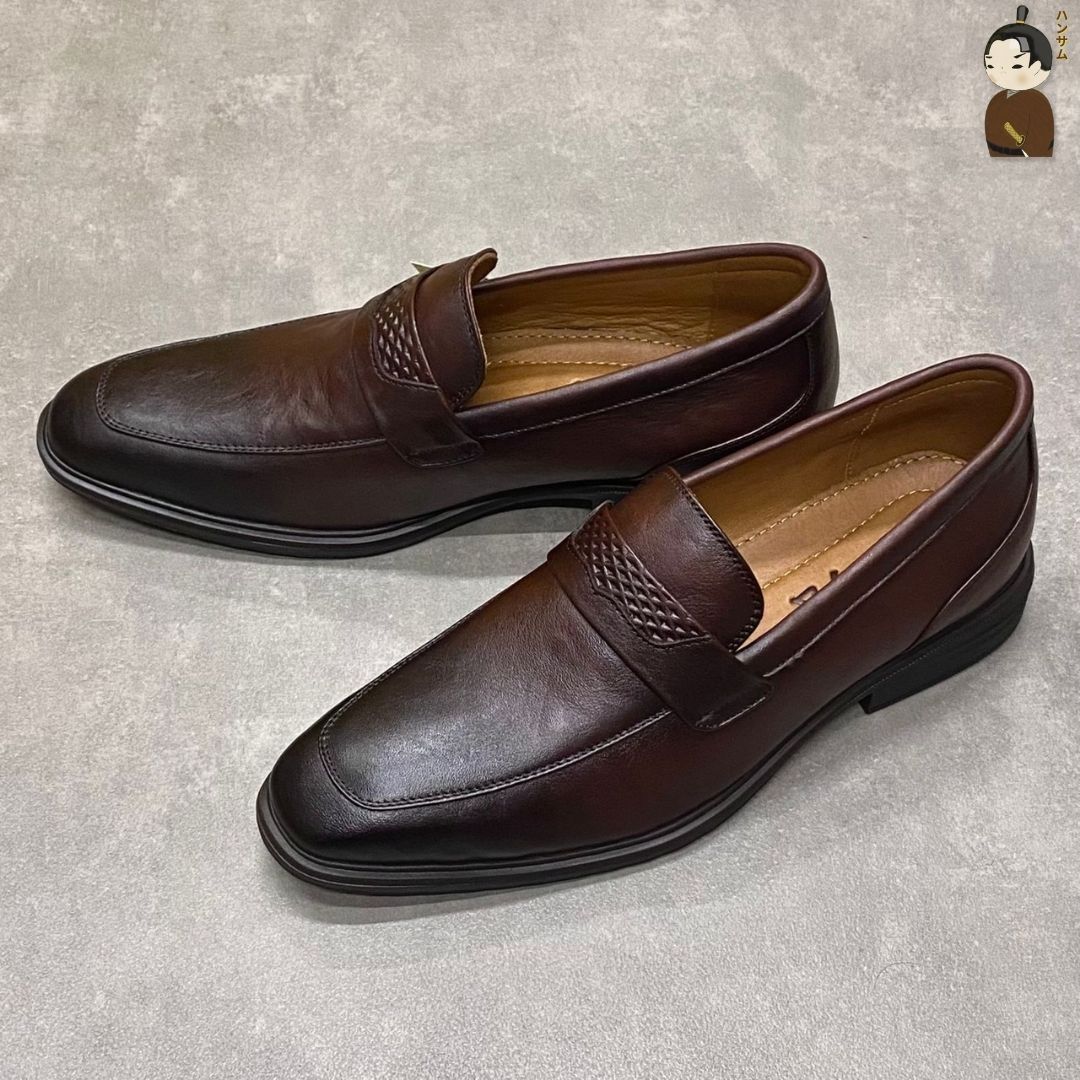  Hansamu Zen - Office Loafers DGD20 Brown 