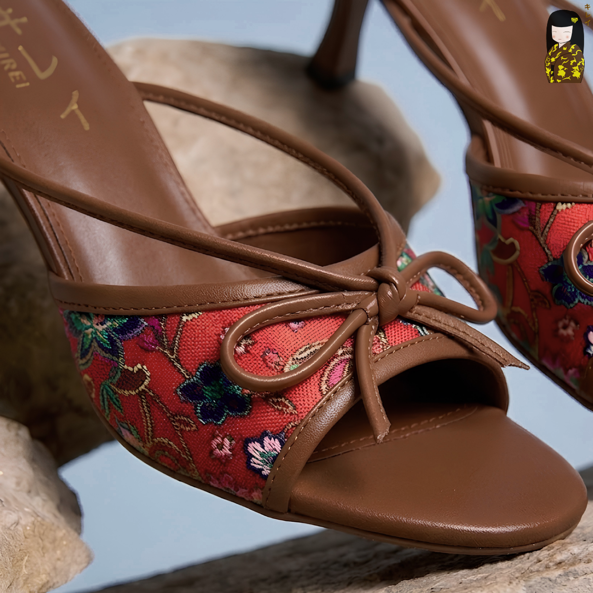  Kirei Biteki - Office Kitten Heel HH15 Red 
