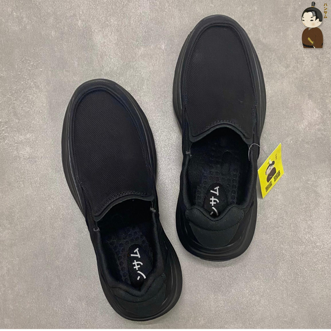  Hansamu Nin - Walk Slip-On BG09 Black 